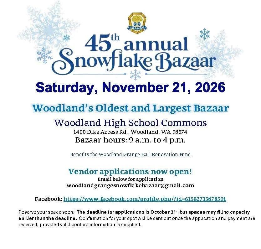45th Annual Snowflake Bazaar