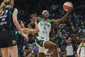 Los Angeles Sparks hand Seattle Storm loss in final game before FIBA World Cup break