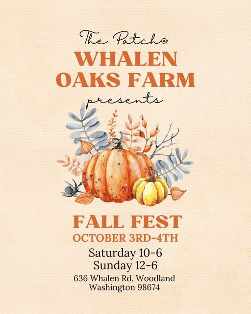 Fall Fest at Whalen Oaks Farm