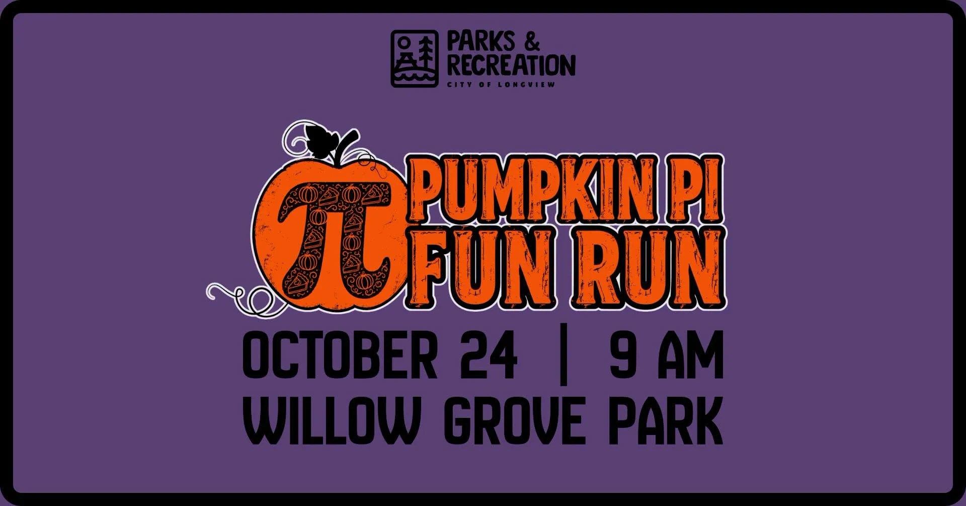 Pumpkin Pi Fun Run – Longview Parks & Recreation