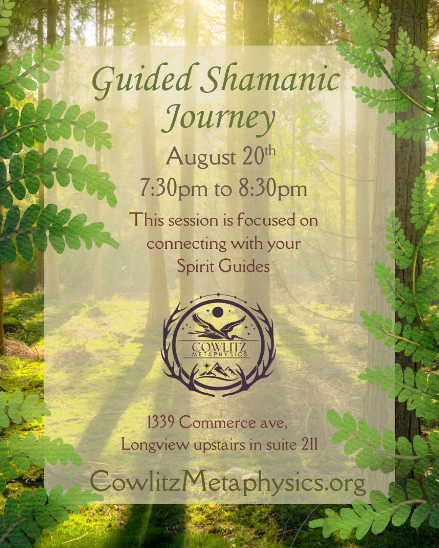 Guided Shamanic Journey with McKenna