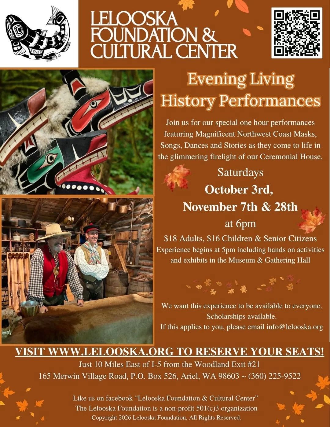 Lelooska Living History Performance
