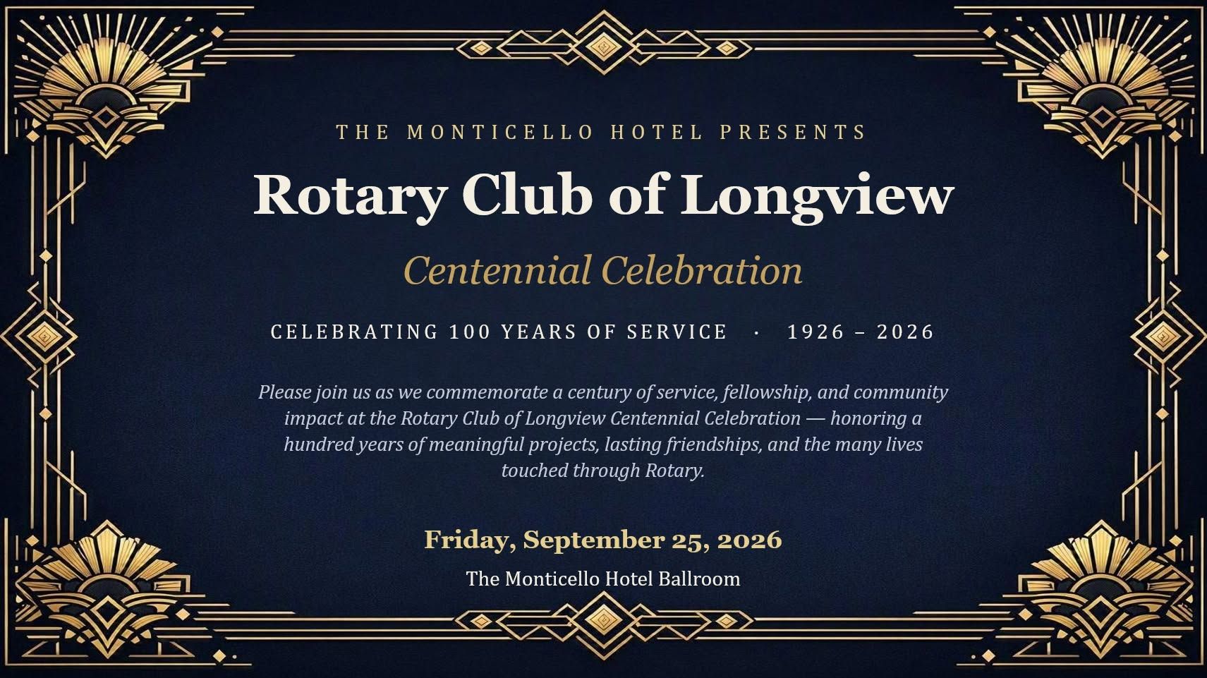 Centennial Celebration