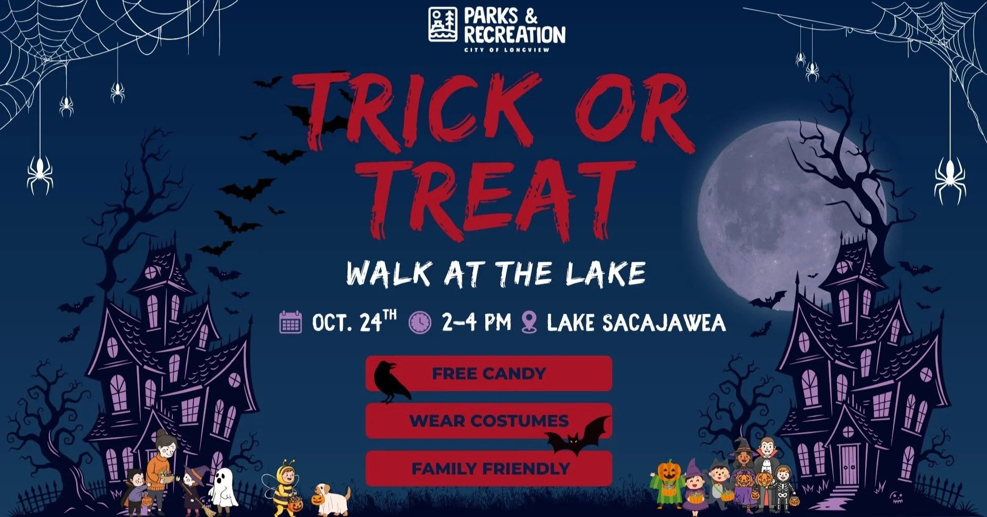 Trick or Treat Walk the Lake