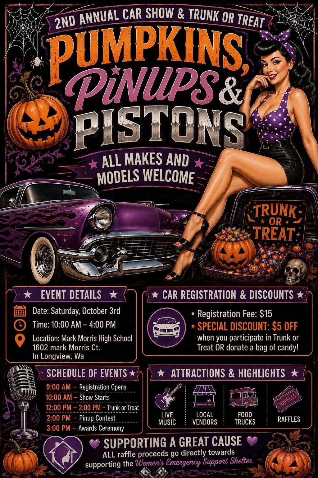 Pumpkins Pinups & Pistons