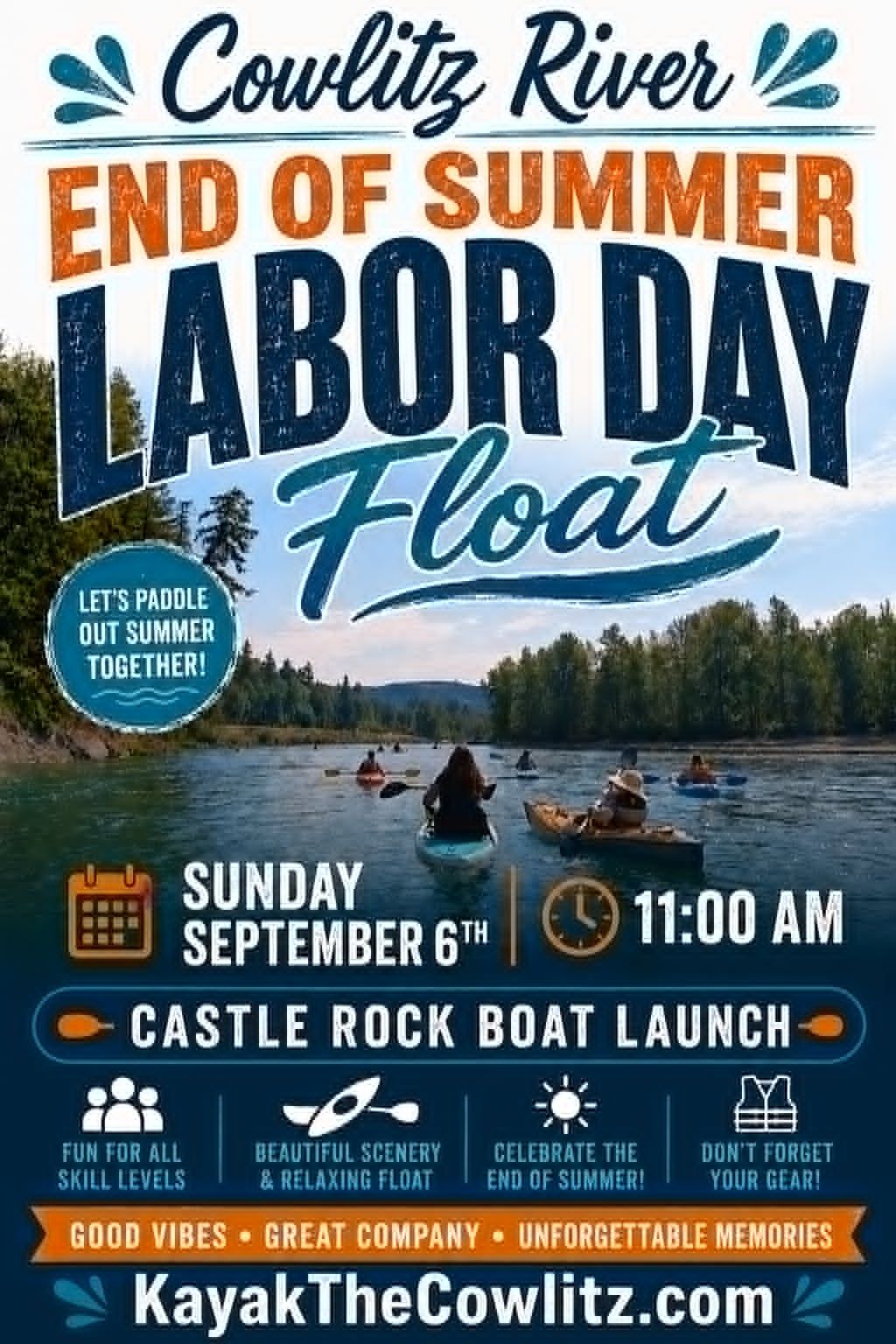 End of Summer Labor Day Float