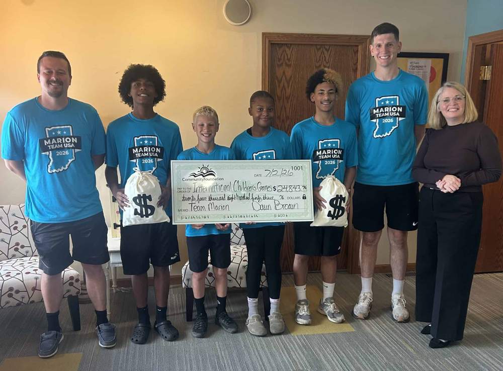Community Foundation Awards $24K Grant to Send Team Marion USA to International Children's Games