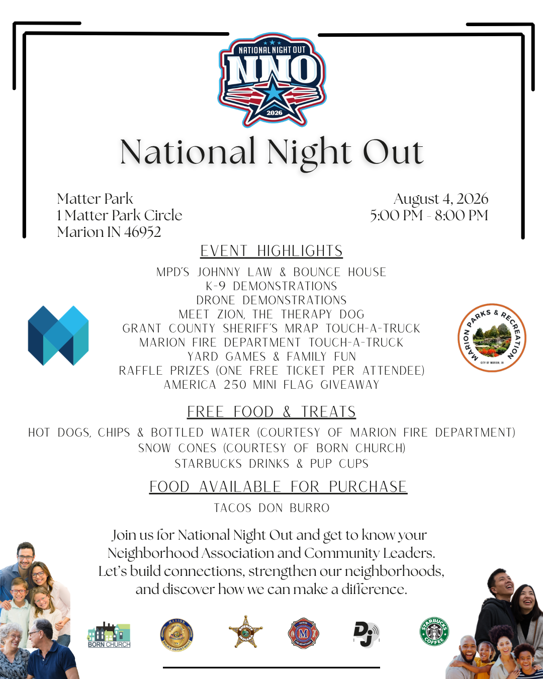 Join Us for National Night Out on Tuesday, 8/4/26!