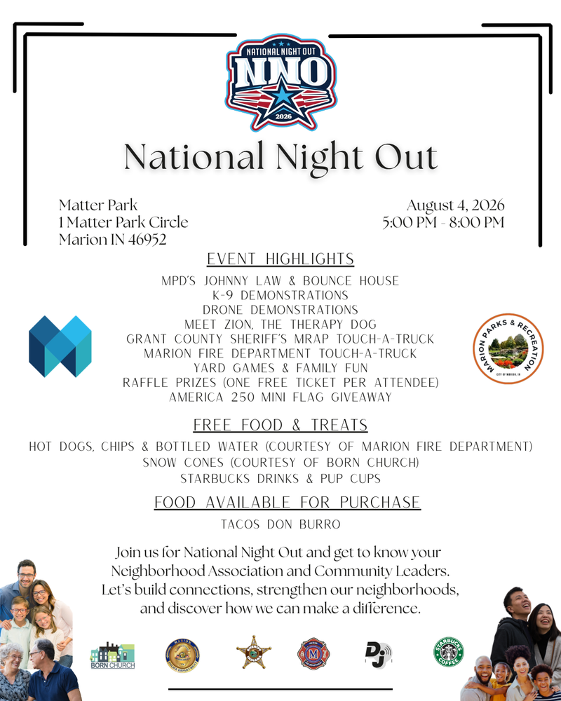 Join Us for National Night Out on Tuesday, 8/4/26!
