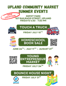 Upland Community Market Bounce House Night