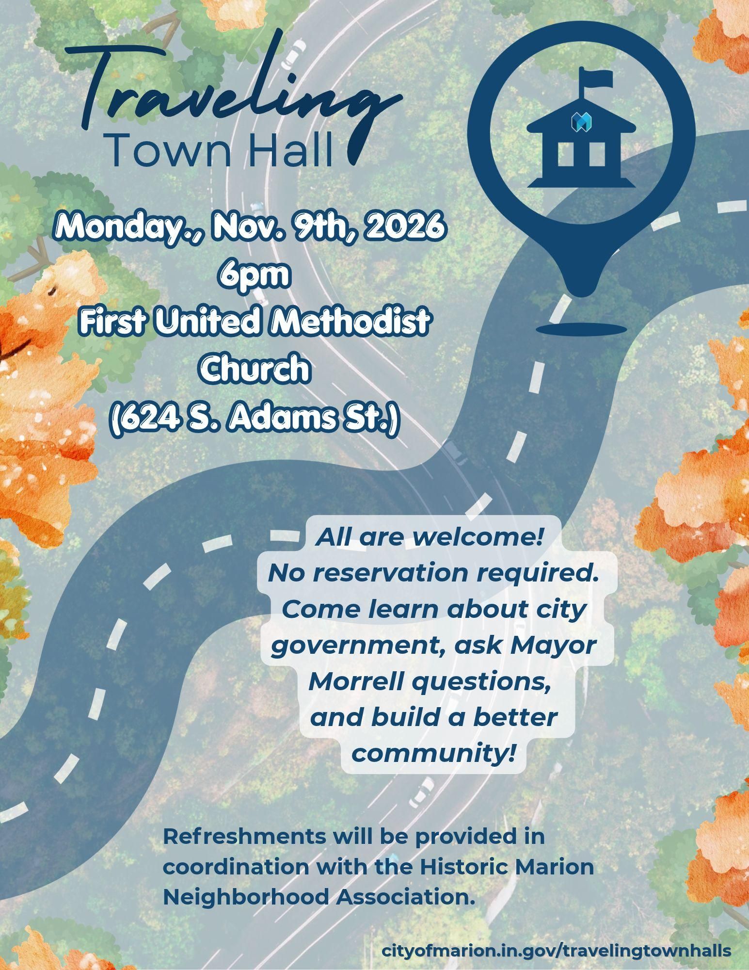 Traveling Town Hall, 11/9/26