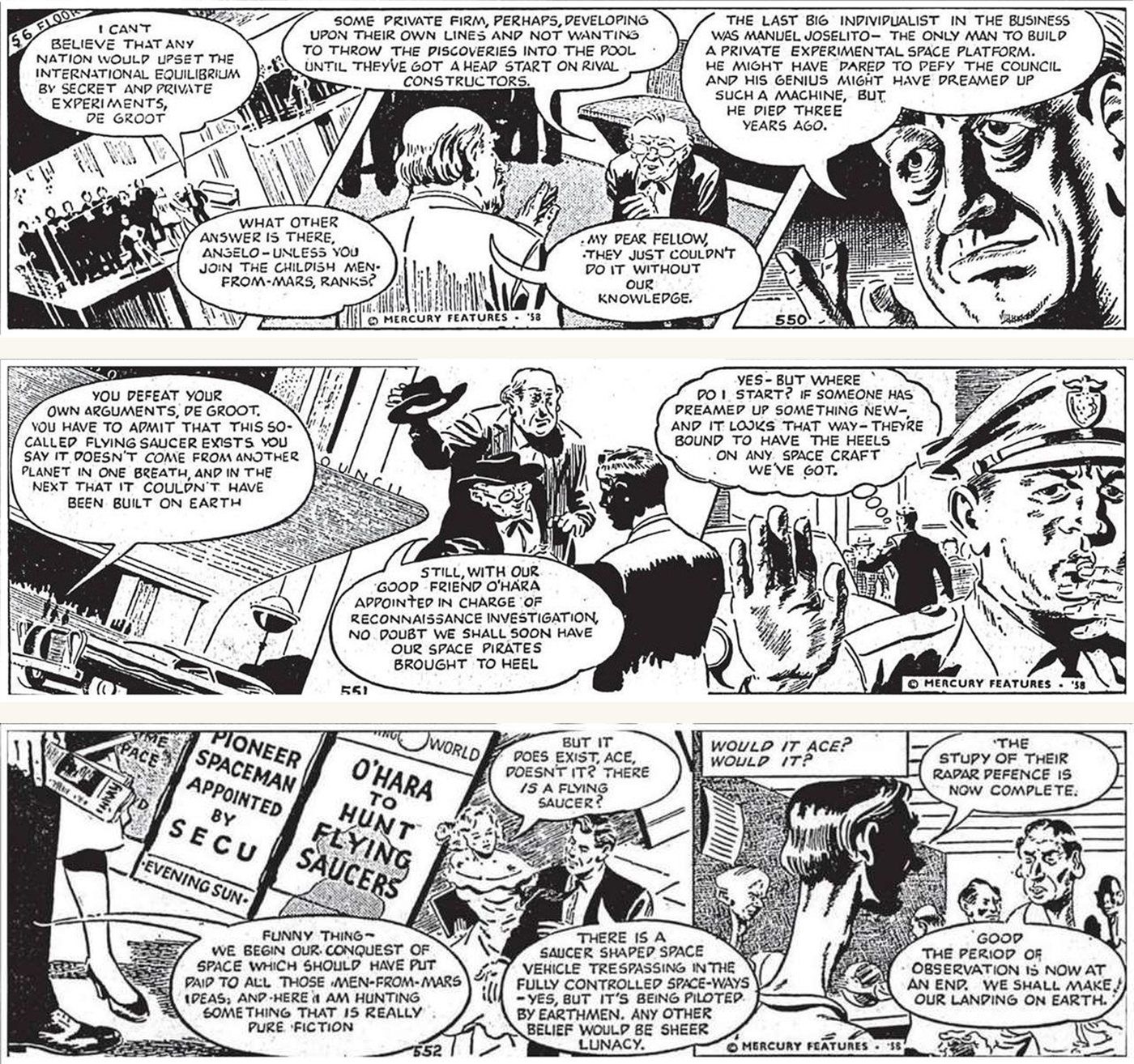 Ace O'Hara: The Flying Saucer Mystery — Part 4
