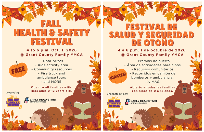 YOU'RE INVITED: FREE Family Fall Fest at YMCA (10/1)