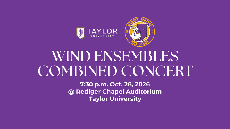 MHS, Taylor U. wind ensembles to combine for special concert