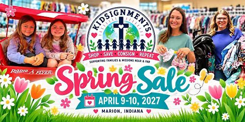 Kidsignments Spring 2027 Sale