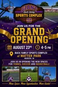 Buck Family Sport’s Complex Opening