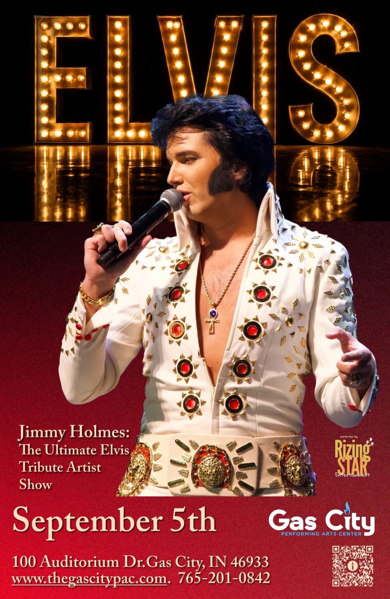 Jimmy Holmes as Elvis