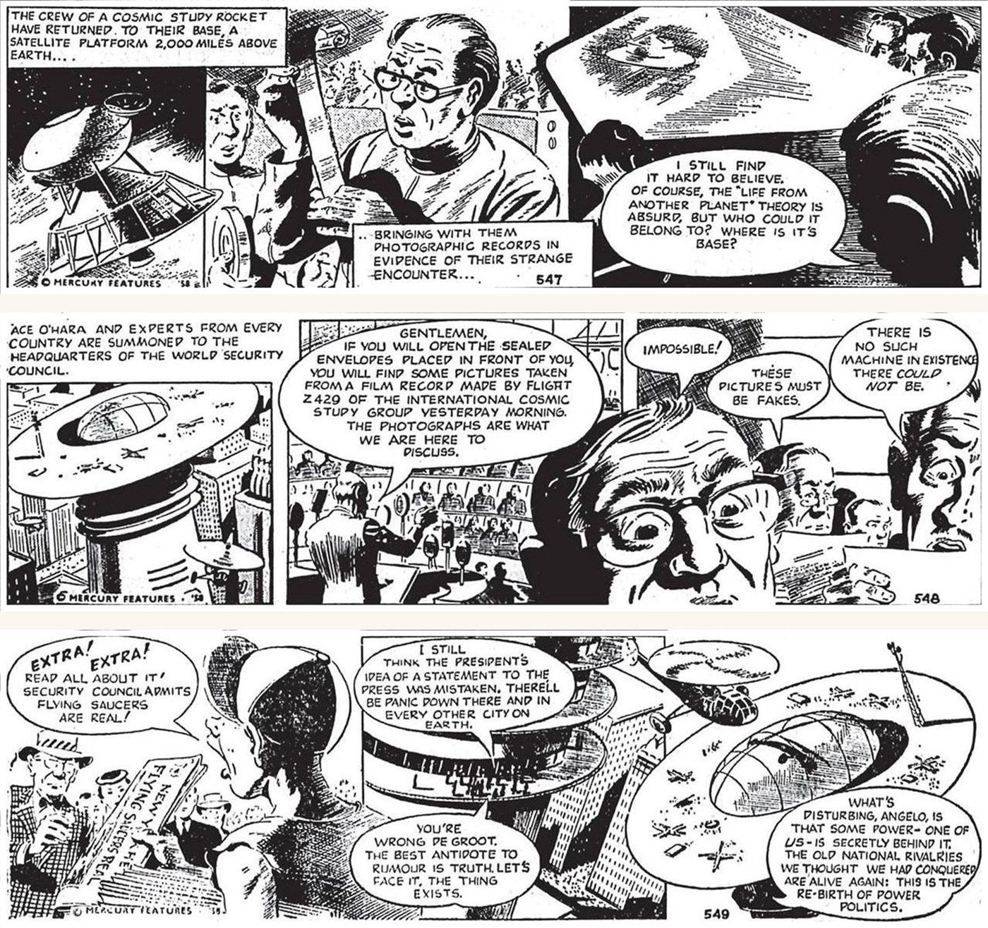 Ace O'Hara: The Flying Saucer Mystery — Part 3