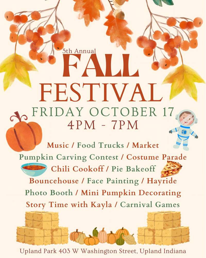 5th Annual Upland Fall Festival