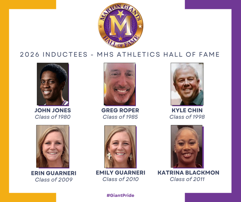 MCS names 6 inductees to the MHS Athletics Hall of Fame