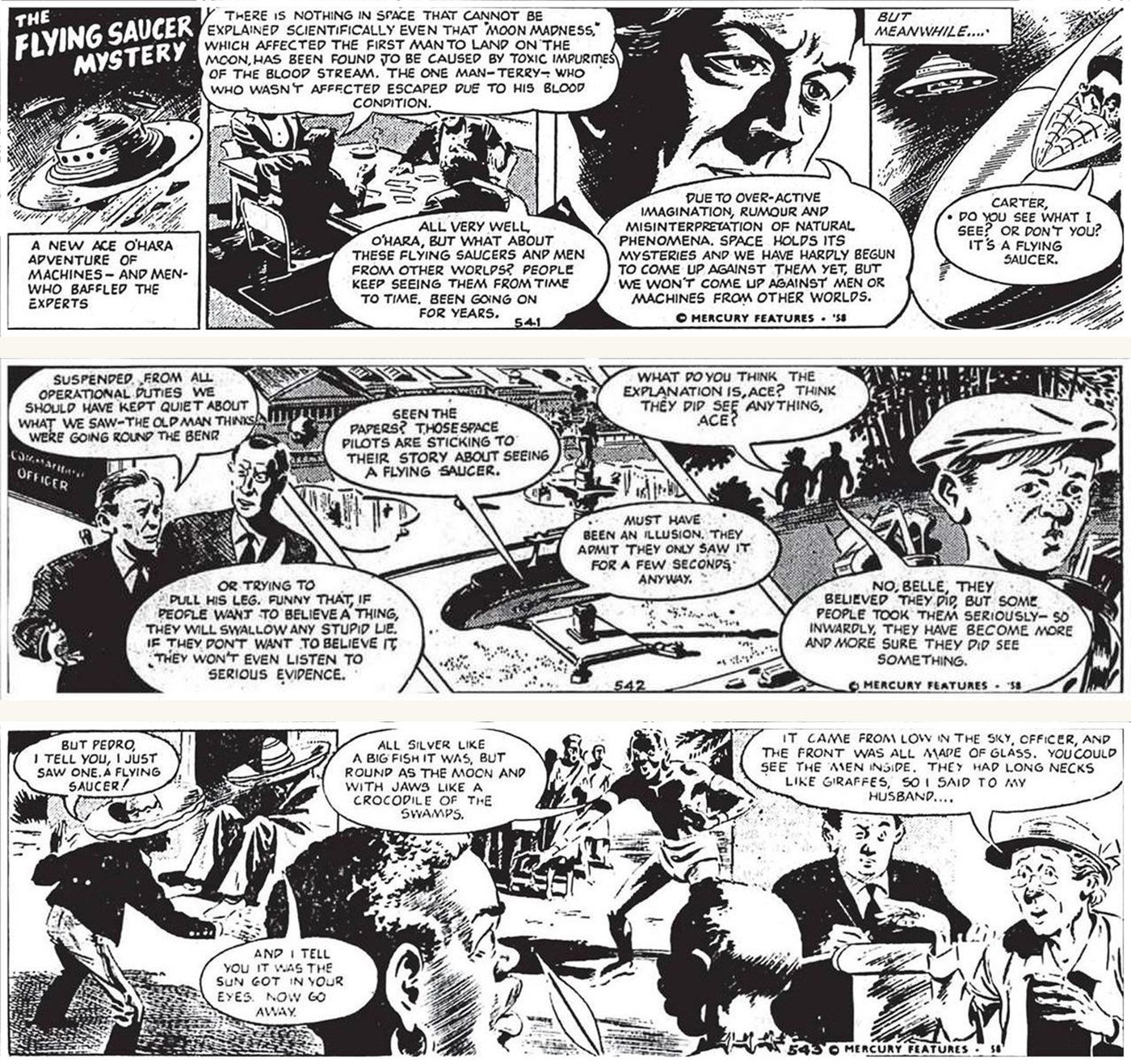 Ace O'Hara: The Flying Saucer Mystery — Part 1