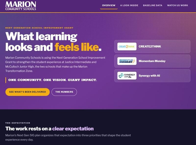Check out the Marion Transformation Zone!