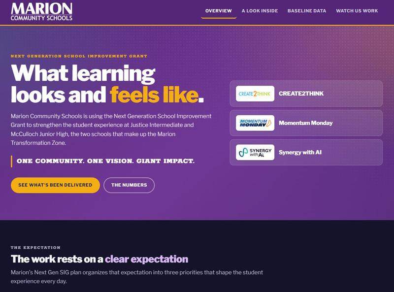 Check out the Marion Transformation Zone!