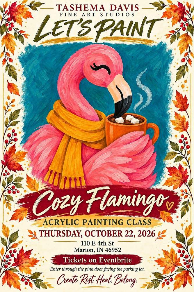 Cozy Flamingo