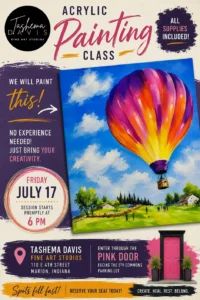 Painting Class- ticket needed
