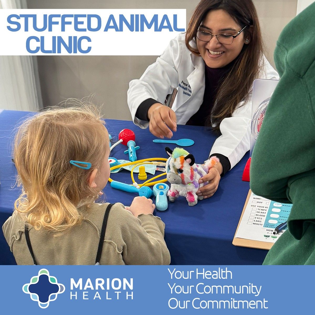 Marion Health Stuffed Animal Clinic